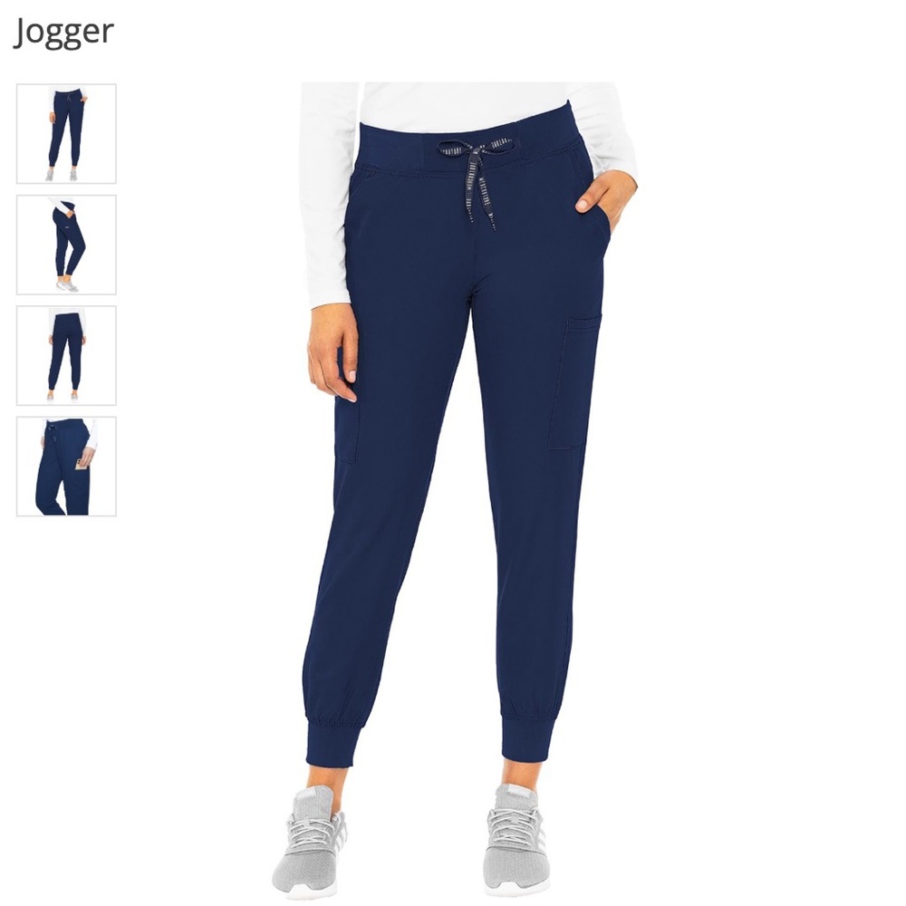 MedCouture Navy Jogger Scrub Pants